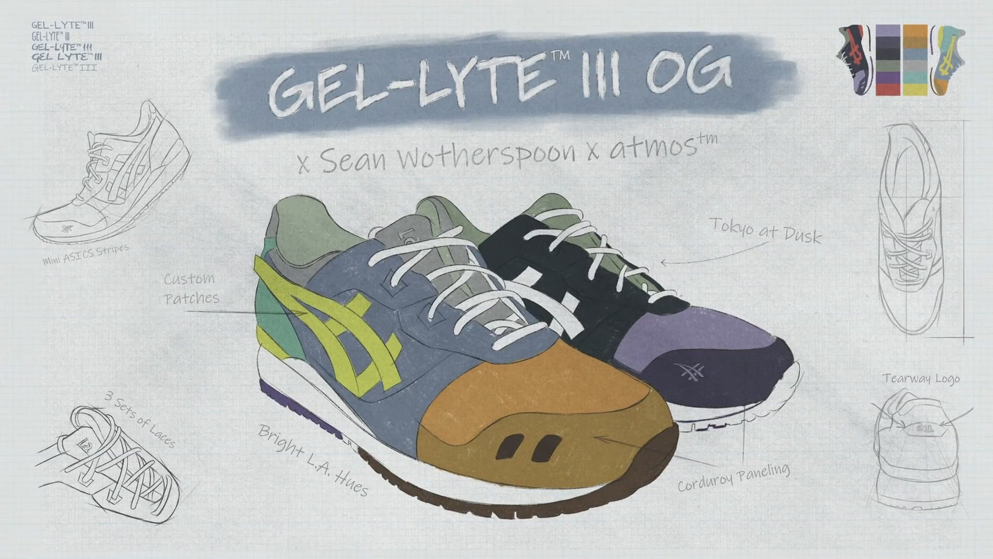 atmos x ASICS
